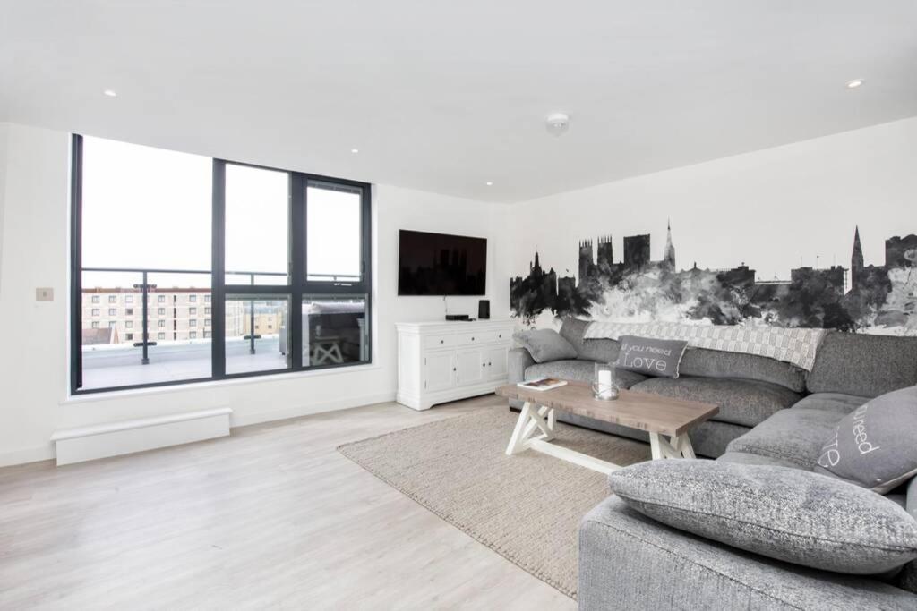 יורק 2 Bedroom Penthouse - Large Balcony - Minster View מראה חיצוני תמונה